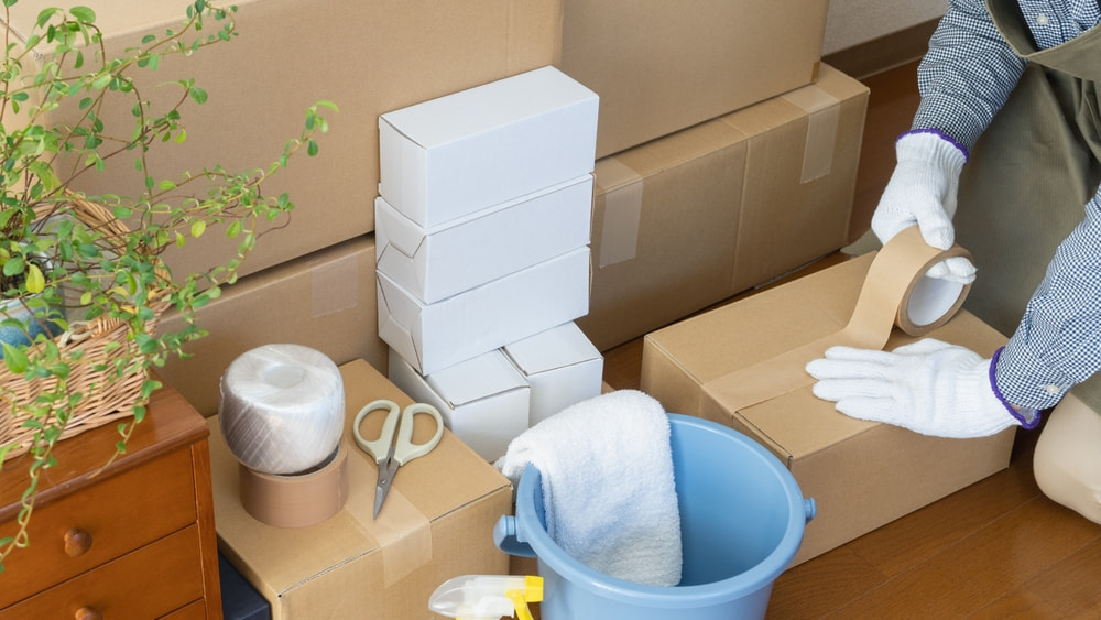 efficient move-out cleaning